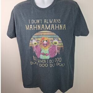 Muppets Mahna Mahna Do Doo Doot Doo Do Doo T-Shirt Men's Size Large